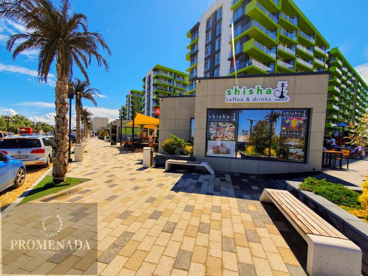Sunfest Aparthotel Pool & Spa Mamaia Nord Navodari Bagian luar foto