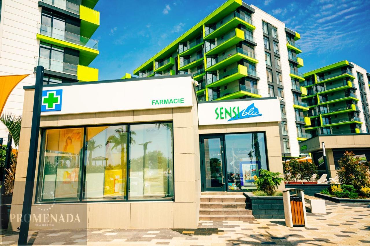 Sunfest Aparthotel Pool & Spa Mamaia Nord Navodari Bagian luar foto
